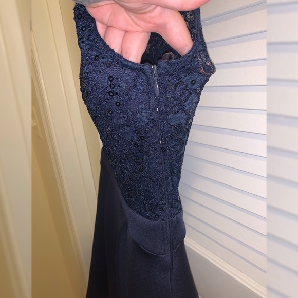 Navy Blue Dress - Picture 4 of 5